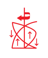 From the bottom up From the bottom up pictogram