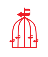 In senso contrario pictogram