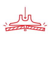 Potência separador pictogram