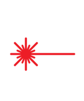 Làser Làser pictogram