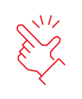 Fácil uso pictogram