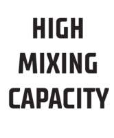 HIGH MIXING CAPACITY icon — 