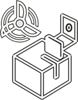 قطع مرساة للواجهة ذات التهوية icon — 